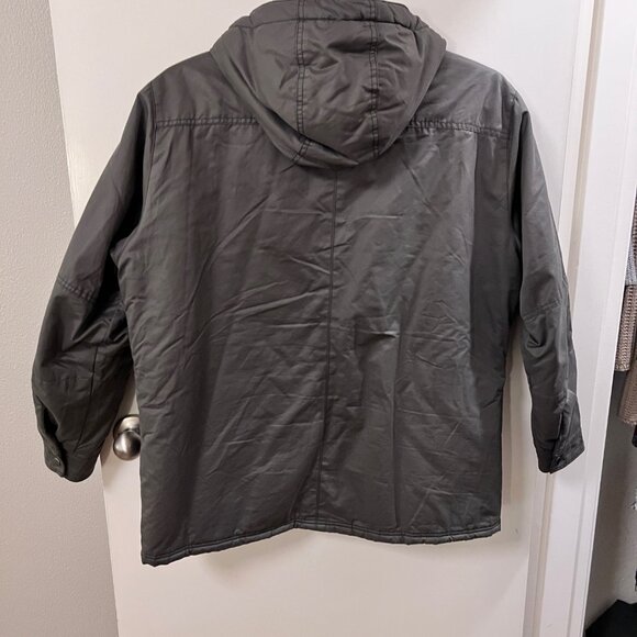 Kuhl Mens XL Metal Grey Projekt Kollusion Sherpa Lined M65 Field Coat. - Picture 4 of 11